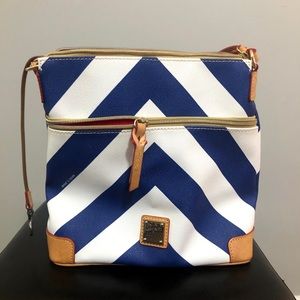 Dooney & Bourke Chevron Stripe Crossbody Purse